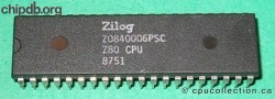 Zilog Z0840006PSC diff print