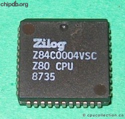 Zilog Z84C0004VSC