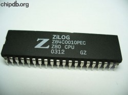 Zilog Z84C0010PEC new logo