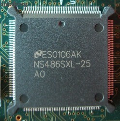 National Semiconductor NS486SXL-25