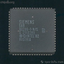 Siemens SAB 80286-1-N/S diff print