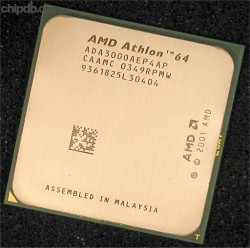 AMD Athlon 64 3000+ ADA3000AEP4AP CAAMC