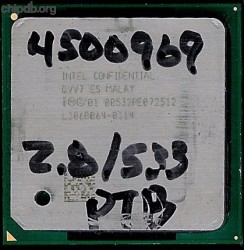 Intel Pentium 4 80532PE072512 QVV7 ES
