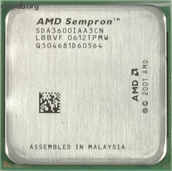 AMD Sempron 3600+ SDA3600IAA3CN LBBVF