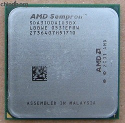 AMD Sempron 64 3100+ SDA3100AIO3BX LBBWE
