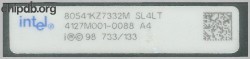 Intel Itanium 80541KZ7332M SL4LT