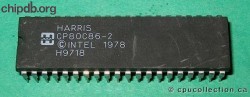 Harris CP80C86-2
