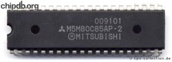 Mitsubishi M5M80C85AP-2 Mitsubishi text