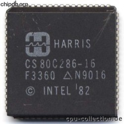 Harris CS80C286-16 milspec