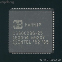 Harris CS80C286-25