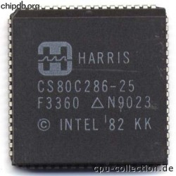 Harris CS80C286-25 milspec