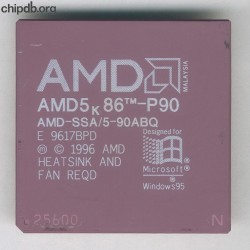AMD AMD-SSA/5-90ABQ with N in corner
