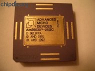 AMD Am29030-25GC diff print