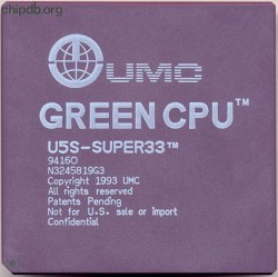 UMC U5S-SUPER33 CONFIDENTIAL ES