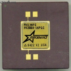 Performance Semiconductor PACEMIPS PR2000A-16PGC diff print