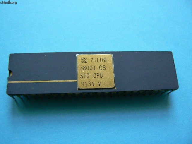 Zilog Z8001 CS