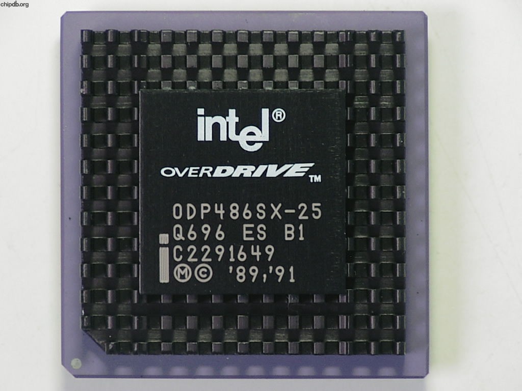 Intel ODP486SX-25 Q696 ES