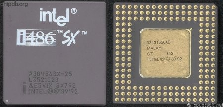 Intel A80486SX-25 SX790