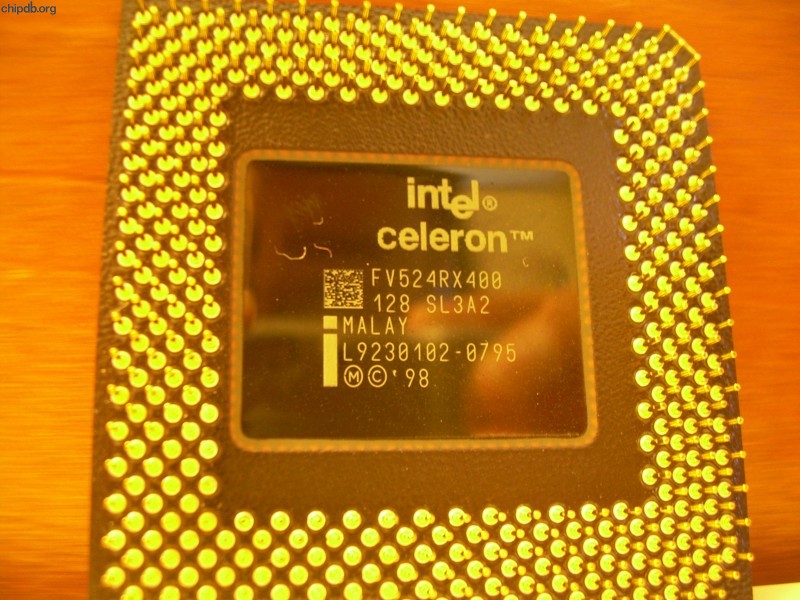 Intel Celeron FV524RX400 SL3A2