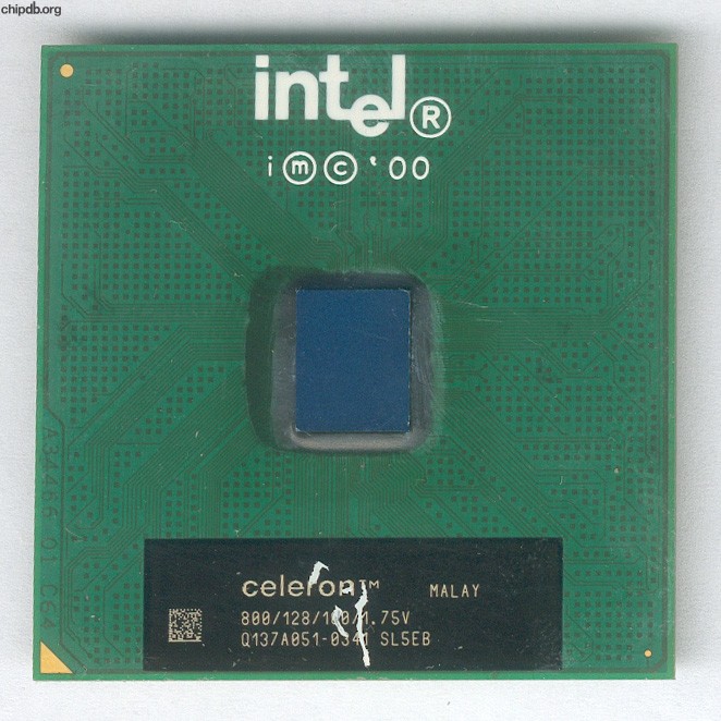 Intel Celeron 800/128/100/1.75V SL5EB