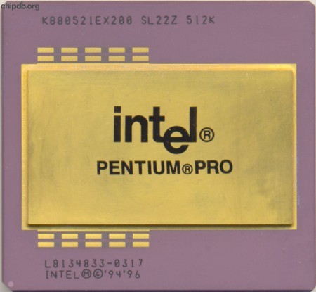 Intel Pentium Pro KB80521EX200 SL22Z