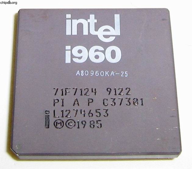 Intel A80960KA-25 71F7124