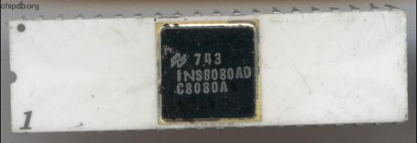 National Semiconductor - 8080 - National Semiconductor INS8080AD C8080A ...
