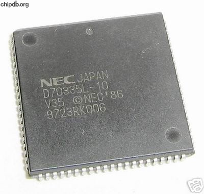 NEC D70335L-10 V35 diff print