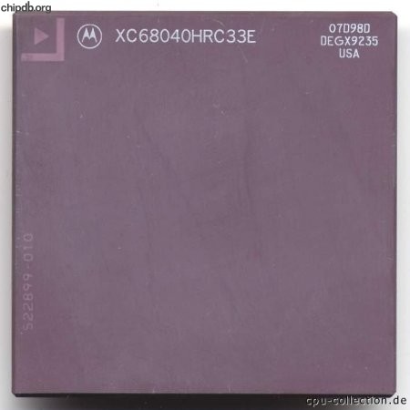 Motorola XC68040HRC33E