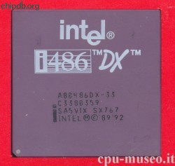Intel A80486DX-33 SX767