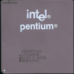Intel Pentium A80502166 Q135 ES