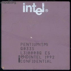 Intel Pentium (TM) Q0335 diff print