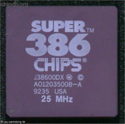 Chips & Technologies J38600DX 25 MHz