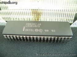 Intel D80287-10 diff print